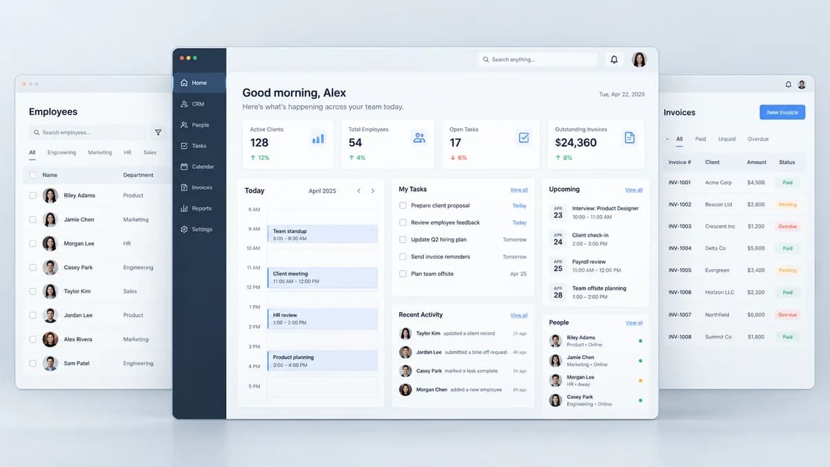 HRM সফটওয়্যার সোর্স কিট — software product preview