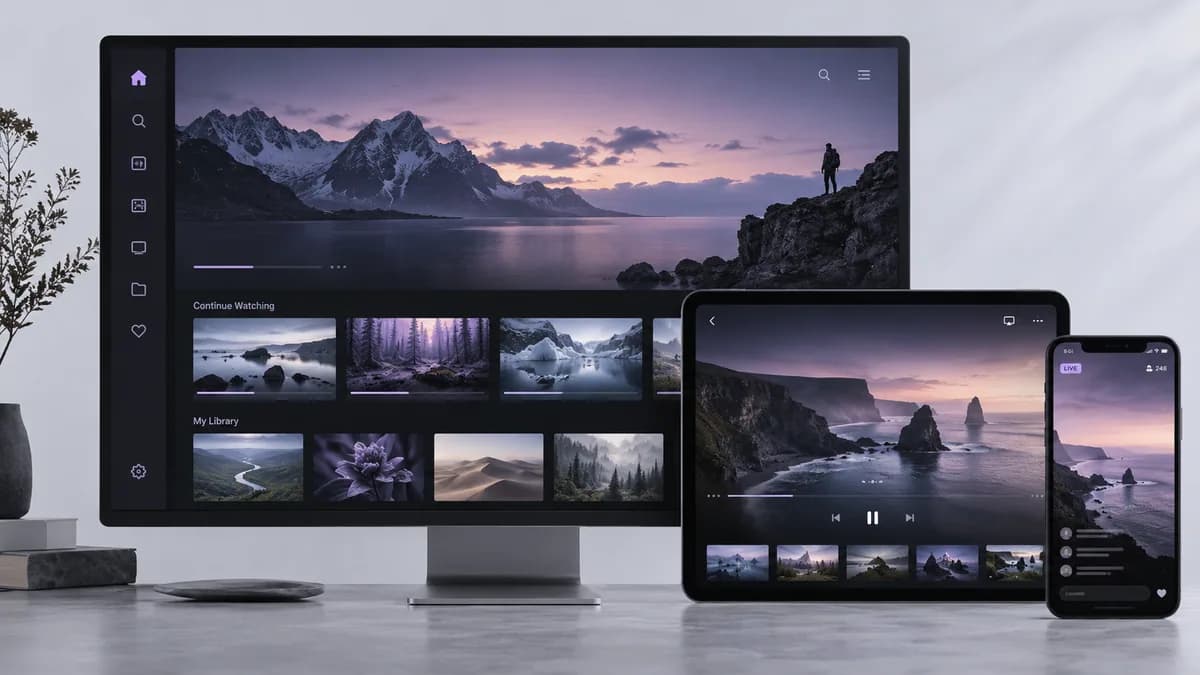 Cat Stream — Live Streaming App Source Code — software product preview