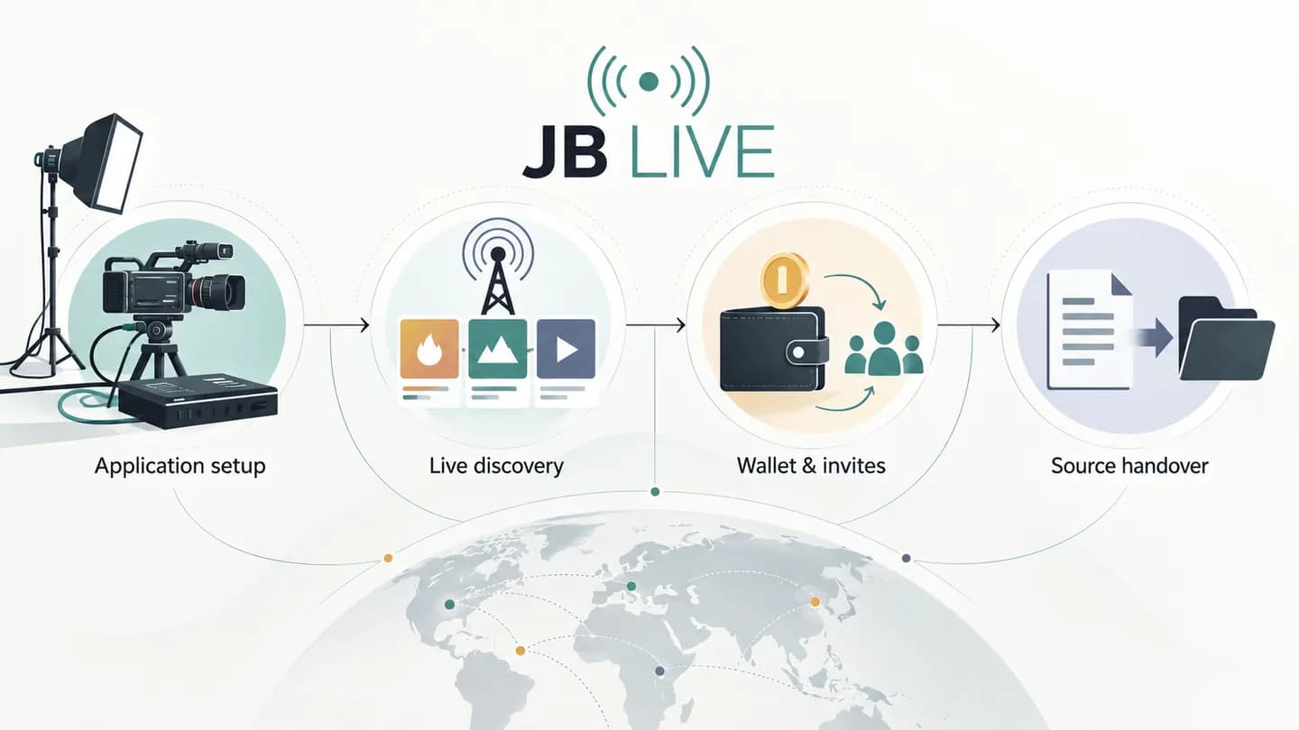 JB Live অ্যাপ সেটআপ — completed custom software project by Fah Swe for Ahmed Rahman