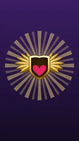 Fah Swe Hiku Live VIP artwork — Winged Heart Shield gift animation