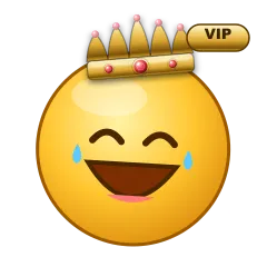 Fah Swe Hiku Live VIP artwork — Crown Laugh sticker