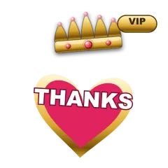 Fah Swe Hiku Live VIP artwork — VIP Thanks sticker