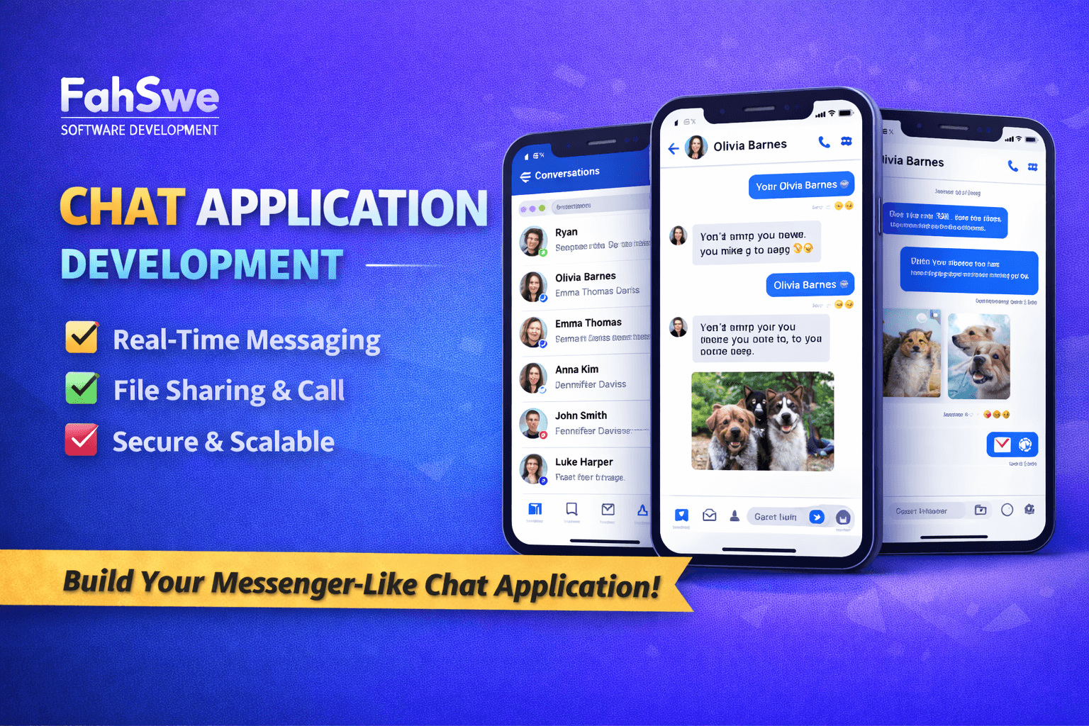 Chat Application Development Portfolio | FahSwe